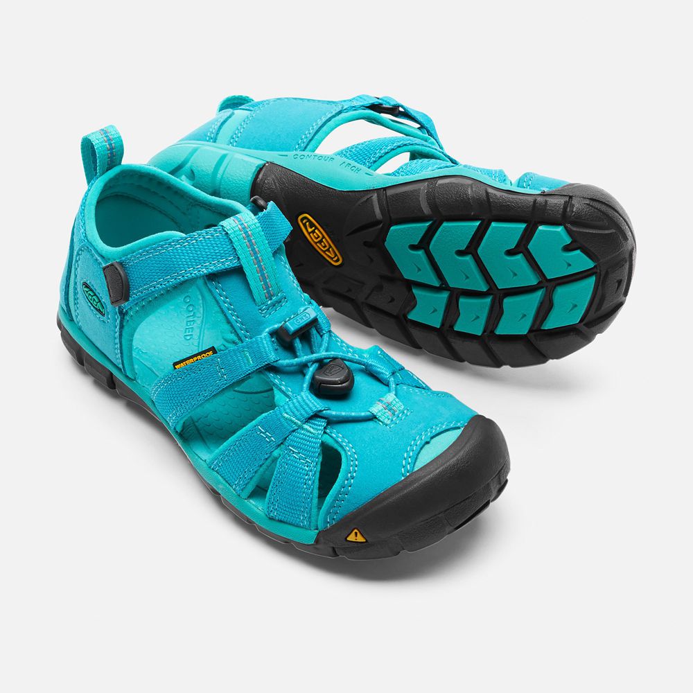 Sandales Keen Enfant Bleu | Seacamp Ii Cnx | KJPUB-0728